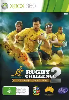 Rugby Challenge 2 The Lions Tour Edition (USA) box cover front